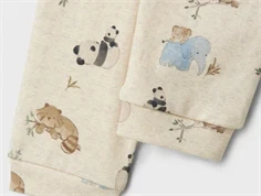 Name It peyote melange dyreprint bukser